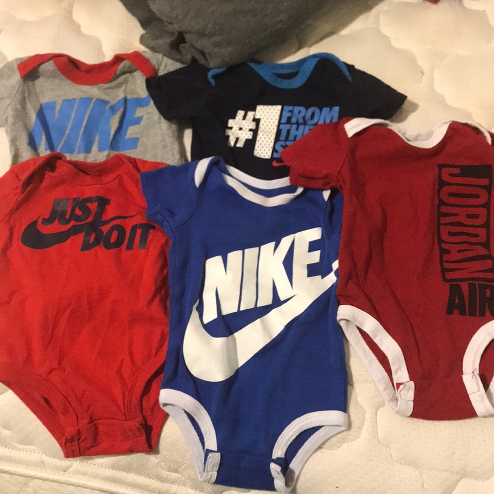 0-3 month Nike and Jordan bundle